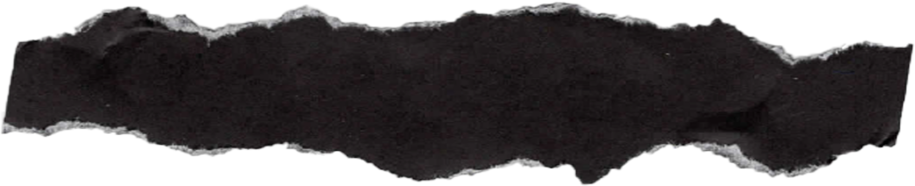 black ripped paper